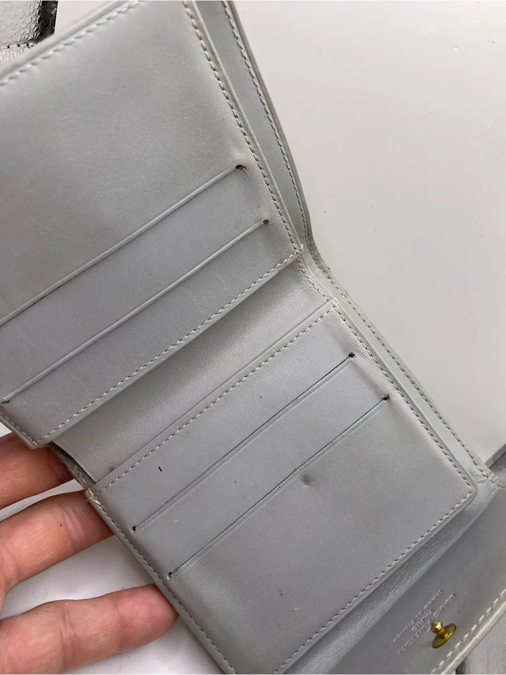Louis Vuitton Monogram Vernis Compact Wallet
